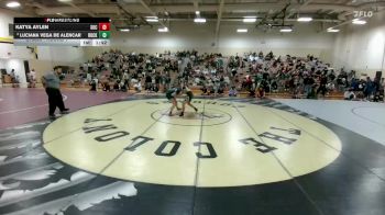 135 lbs Champ. Round 1 - Katya Aylen, Dallas South Oak Cliff vs Luciana Vega De Alencar, Prosper Rock Hill