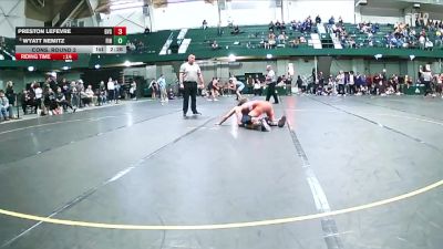 133 lbs Cons. Round 2 - Preston LeFevre, GVSU vs Wyatt Nemitz, Findlay