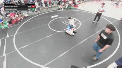 126 lbs Champ. Round 3 - Uriah Holiday, Rough House Wrestling Club vs Kingston Tran, Reign Wrestling Club