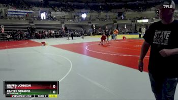 105 lbs Placement (4 Team) - Carter Strauss, Hutchinson vs Griffin Johnson, UNITED