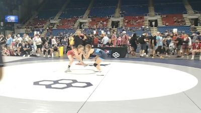 110 lbs Cons. Rd Of 32 - Kyrsten Yadlosky, New York vs Kenna Kleinschmidt, Indiana