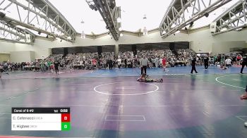 70-B lbs Consi Of 8 #2 - Cameron Catenacci, Greater Norristown K-8 vs Tommy Higbee, Orchard South WC