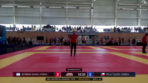 Esteban Daniel Formichelli vs Félix Toledo Correa 2025 ADCC South American Championship
