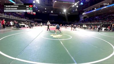 215 lbs Champ. Round 2 - Jacob Soares, Sierra vs Blake Meggers, Oak Ridge