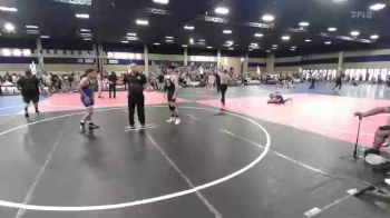 132 lbs Quarterfinal - Matthew Gutierrez, Silverback WC vs Gabriel Enriquez, Safford WC