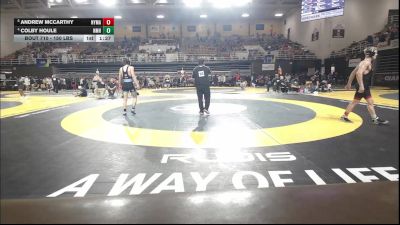 150 lbs Quarterfinal - Andrew McCarthy, New York Military Academy vs Colby Houle, Nmh