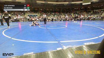 67 lbs Consi Of 32 #2 - Luis Quinones, Top Rank vs Eli Michael, Contender Wrestling Academy