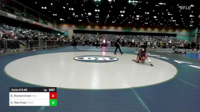 125 lbs Consi Of 8 #2 - Shaheerah Muhammad, Fernley vs Alora Martinez, Pomona