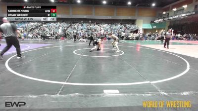 113 lbs Consi Of 8 #2 - Kenneth Xiong, Atwater Wrestling vs Uriah Webber, Nevada Elite