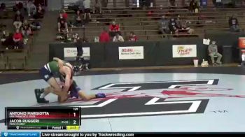 125 lbs Cons. Round 1 - Jacob Ruggeri, Mercyhurst vs Antonio Margiotta, San Francisco State