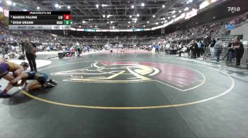 157 lbs Champ. Round 3 - Mason Faling, Lewiston vs Evan Urann, Mead