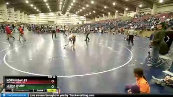 75 lbs Semis & Wb (16 Team) - Leena Sharp, Fremont vs Korvin Bayles, Westlake White