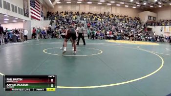157 lbs Champ. Round 2 - Xavier Jackson, GLENOAK vs Phil Partin, MANCHESTER