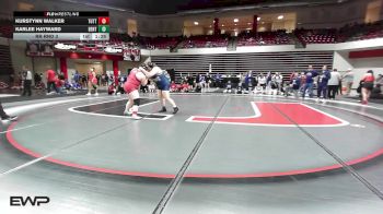 235 lbs Rr Rnd 3 - Kurstynn Walker, Tuttle HS Girls vs Karlee Hayward, Bentonville West Girls