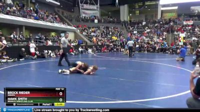 95 lbs Round 1 - Brock Rieder, Wrath vs Hawk Smith, Bronco Wrestling Club