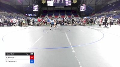 195 lbs Cons 16 #2 - Nathan Elstner, Illinois vs Noah Templin, Pennsylvania