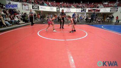 85 lbs Rr Rnd 1 - Kynlee Wilson, Wagoner Takedown Club vs Addilyn Ashton, Bartlesville Wrestling Club