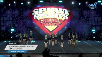 Allstar Performance Institute - Teal Surge [2024 L2.2 Youth - PREP Day 1] 2024 Spirit Sports Kansas City Nationals