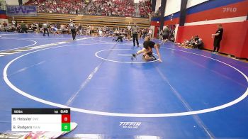 90 lbs Semifinal - Boston Heissler, Claremore Wrestling Club vs Bryce Rodgers, R.A.W.