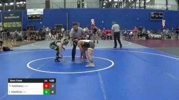 120 lbs Semifinal - Tyler Kaahanui, Aniciete Training Club vs Ian Hawkins, The Empire