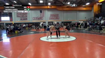 130 lbs Champ. Round 1 - Kaydnce Cowell, Sumner-Fredericksburg vs Carly Vogel, Western Dubuque