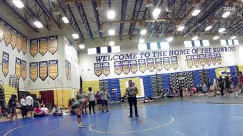 125 lbs Finals (2 Team) - Addison Hartley, Florida Phoenix Wrestling Club vs Paola Ramirez, SOWA