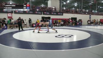 86 kg Cons. Semis - Landon Jones, Regional Training Center South vs Ian Bush, West Virginia Regional Training Center