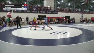 86 kg Cons. Semis - Landon Jones, Regional Training Center South vs Ian Bush, West Virginia Regional Training Center
