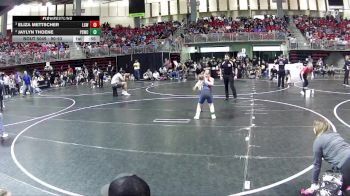 90-93 lbs Round 1 - Jaylyn Thoene, Ponca Spears Wrestling Club vs Eliza Mettscher, Lincoln Girls Wrestling