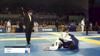 Ana Alencar vs Leah Taylor 2018 Pan Jiu-Jitsu IBJJF Championship