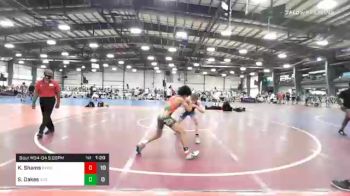 120 lbs Prelims - Kayvan Shams, Buffalo Valley Blue vs Sam Oakes, Indiana Mafia Capone