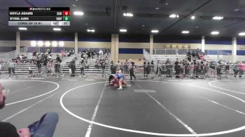136 lbs Consi Of 16 #1 - Khyla Adams, Scripps Ranch HS vs Sydel Ajen, Grapplers HI
