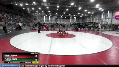 105 lbs Champ. Round 2 - David Wiehle, Mat Demon WC vs Tyson Jones, California