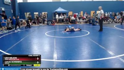 70 lbs Cons. Round 3 - Lucas Schwartz, Suples vs Levi Nelson, Hawk Wrestling Club