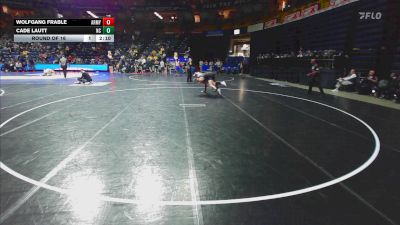 197 lbs Round Of 16 - Wolfgang Frable, Army vs Cade Lautt, North Carolina