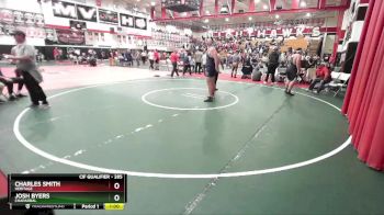 285 lbs Cons. Round 3 - Josh Byers, Chaparral vs Charles Smith, Heritage