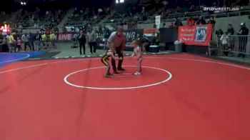 37 lbs Prelims - Houston Hinz, Knights WC vs Gunner Kelly, Team Aggression