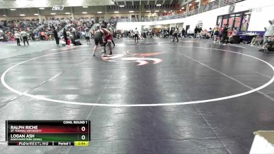 285 lbs Cons. Round 1 - Ralph Riche, St. Thomas University vs Logan Ash, Northwestern (Iowa)