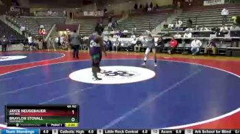 6 lbs Champ. Round 1 - Jayce Neugebauer, Har-Ber vs Braylon Stovall, Southwest