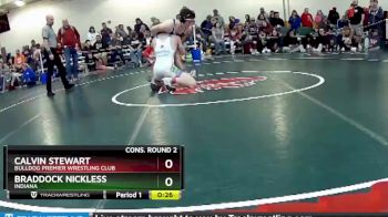 182 lbs Cons. Round 2 - Calvin Stewart, Bulldog Premier Wrestling Club vs Braddock Nickless, Indiana