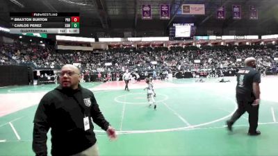 50 lbs Quarterfinal - Carlos Perez, XGWA vs Braxton Burton, PROA