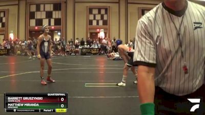 125/140 Quarterfinal - Matthew Miranda, Kingsway vs Barrett Gruszynski, Shore Elite