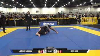 Elder Cruz vs Anthony Robinson 2025 World IBJJF Jiu-Jitsu No-Gi Championship