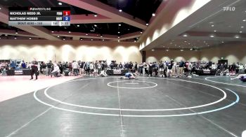 150 lbs Cons. Round 2 - Nicholas Nedd Jr., Pennsylvania vs Matthew Hobbs, Maryland