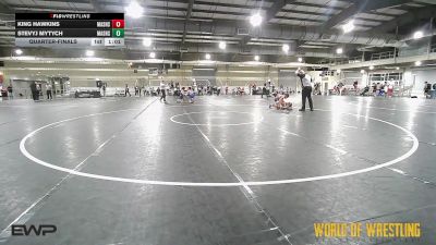 89 lbs Quarterfinal - King Hawkins, Mat Assassins vs StevyJ Mytych, Mat Assassins