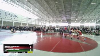 144 lbs Cons. Round 2 - Johnathan Crovo, Mountain Ridge vs Cohen Mortensen, Lehi