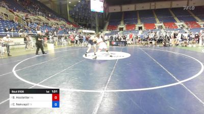 165 lbs Cons 8 #1 - Blake Hostetter, PA vs Carter Nekvapil, TX