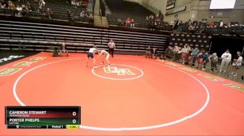 141 lbs Semifinal - Cameron Stewart, Mountain Ridge vs Porter Phelps, Layton