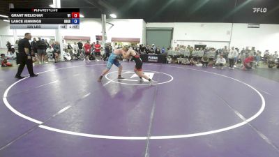 225 lbs Grant Melichar, Wisconsin vs Lance Jennings, Ohio Gray