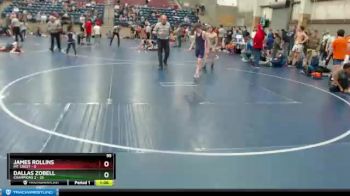 95 lbs Semis & Wb (16 Team) - Dallas Zobell, Champions 2 vs James Rollins, Mt. Crest